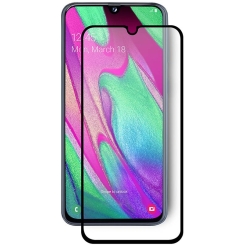 Захисне скло Full screen PowerPlant для Samsung Galaxy A40, Black
