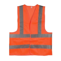 Жилет сигнальний помаранчевий, XL (60×70 см), 120 г/м² INTERTOOL SP-2028