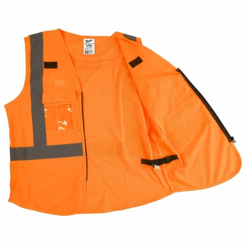 Жилет помаранчевий MILWAUKEE, сигнального забарвлення (2XL / 3XL) 1