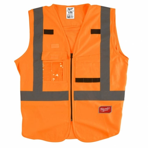 Жилет помаранчевий MILWAUKEE, сигнального забарвлення (2XL / 3XL) 1