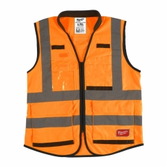 Жилет помаранчевий PREMIUM MILWAUKEE, сигнального забарвлення (L / XL) 1