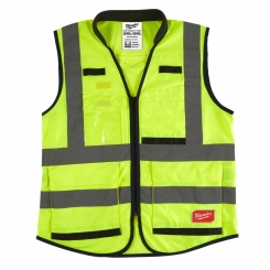 Жилет жовтий PREMIUM MILWAUKEE, сигнального забарвлення (2XL /3XL)
