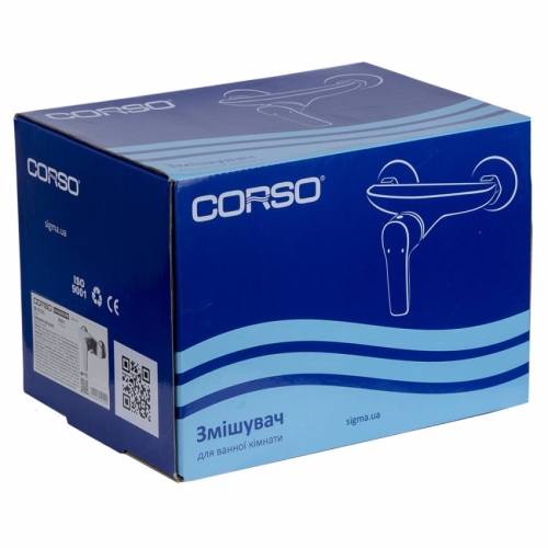 Змішувач MAGGIORE Ø40 для душу CORSO (BE-1D122C) (9608300)