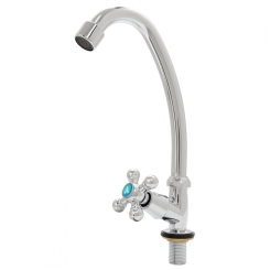 Змішувач s83 ½" монокран на гайці (КРАТНО 2ШТ) AQUATICA QM-1G159C (9783600)