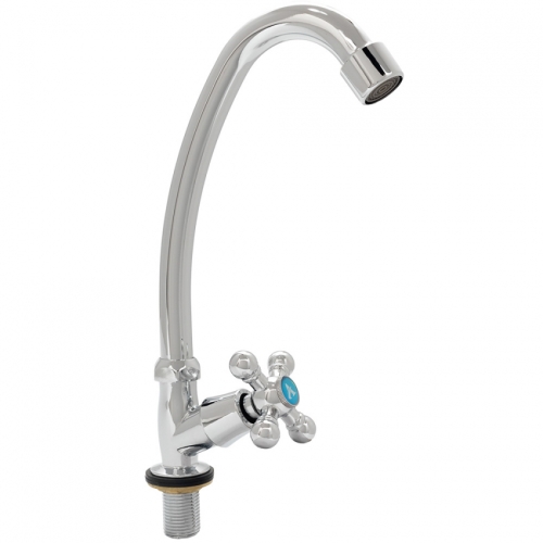 Змішувач s83 ½" монокран на гайці (КРАТНО 2ШТ) AQUATICA QM-1G159C (9783600)