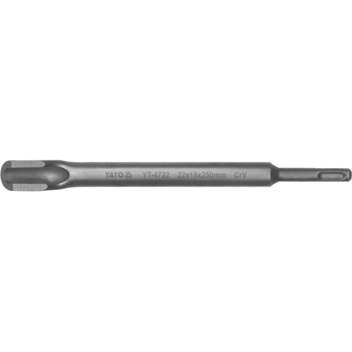 Зубило U-подібне YATO, SDS 22х18х250мм CrV, l=250мм [6/48]