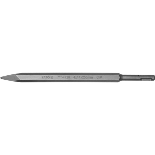 Зубило Піка YATO, SDS 4x14x250мм, l=250мм CrV [6/48]